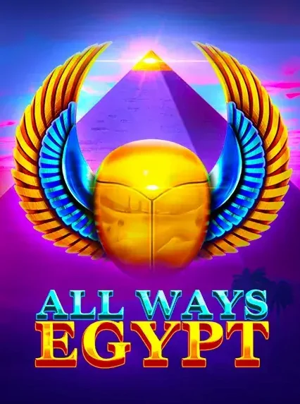 Decorative casino game artwork for ChainLuck: All Ways Egypt